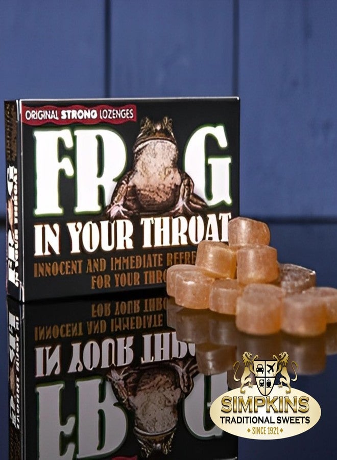 Goodscious Simpkins Frog in Your Throat Original Throat Lozenges - Cough Drops for Adults for Sore Throat Relief - British Cough Drop Menthol Sore Throat Lozenges - Strong and Penetrating (1.4 oz) - Image 5